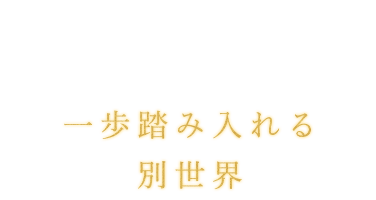 一歩踏み入れる